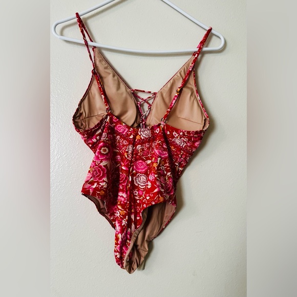 Spell & The Gypsy Collective Flame Babushka Swimsuit One Piece M - Picture 3 of 5